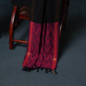 Pochampally Ikat Cotton Unstitched Dress Material: Kurta, Bottom with Dupatta 23