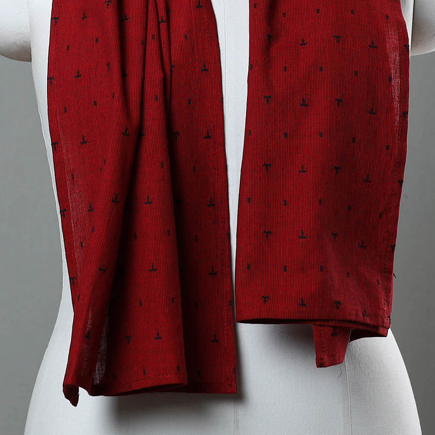 Patchwork Jacquard Cotton Stole 13