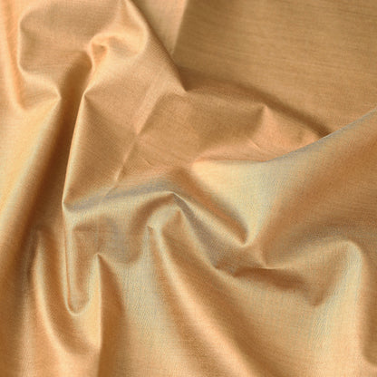 Brown - Vidarbha Tussar Silk Cotton Handloom Fabric