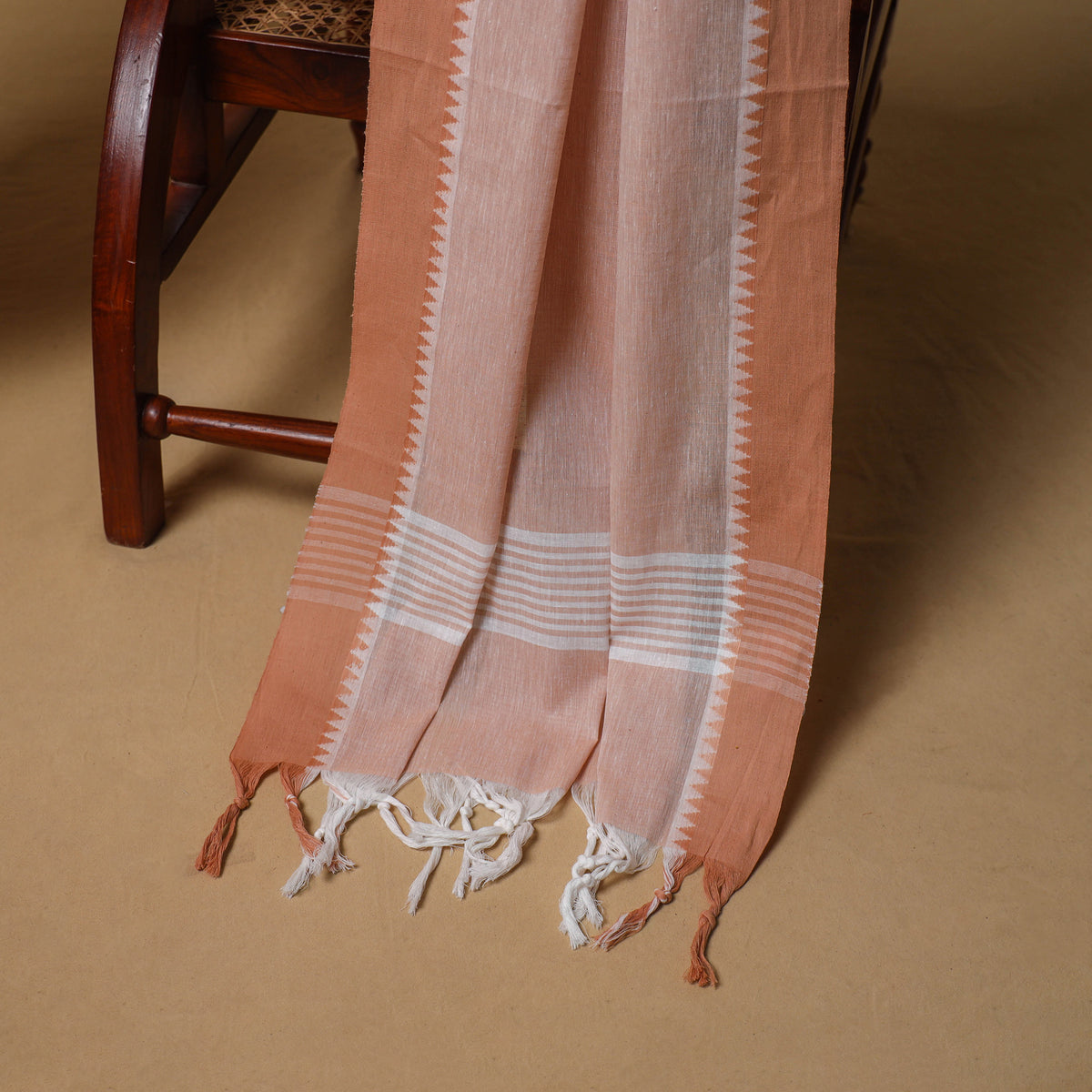 Jacquard Buti Cotton Unstitched Dress Material: Kurta, Bottom with Dupatta 09