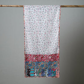 Shop Patchwork Block Printed Cotton Sanganeri Stole Online
