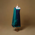 Jacquard Buti Cotton Unstitched Dress Material: Kurta, Bottom with Dupatta 10
