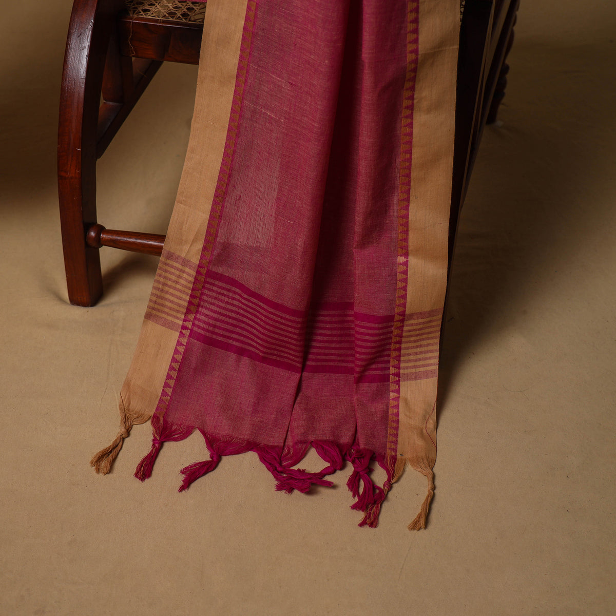 Jacquard Buti Cotton Unstitched Dress Material: Kurta, Bottom with Dupatta 12