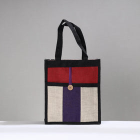 Multicolor Handcrafted Multipurpose Jute Hand Bag