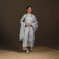 Banarasi Brocade Katan Silk Suit Set with Dupatta for Women 07