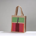 Multicolor Handcrafted Multipurpose Jute Hand Bag