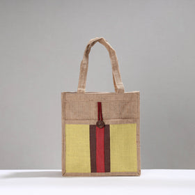 Multicolor Handcrafted Multipurpose Jute Hand Bag
