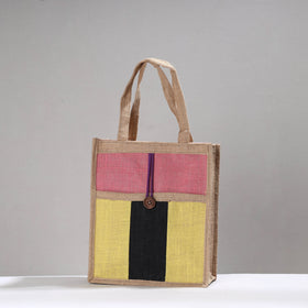 Multicolor Handcrafted Multipurpose Jute Hand Bag