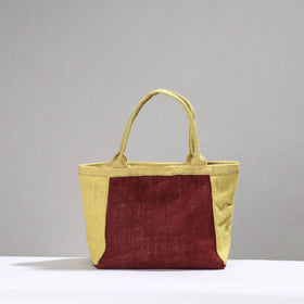 Brown Handcrafted Multipurpose Jute Hand Bag