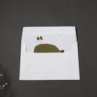 Whale - Handmade Paper Greeting Card with Envelope