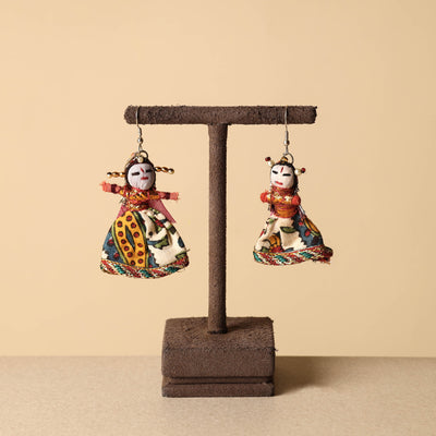 Rajasthani Puppet Handmade Earrings