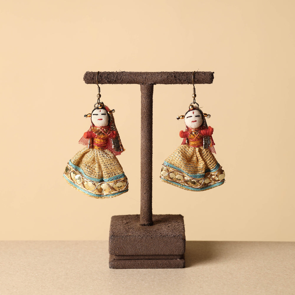 puppet handmade earrings