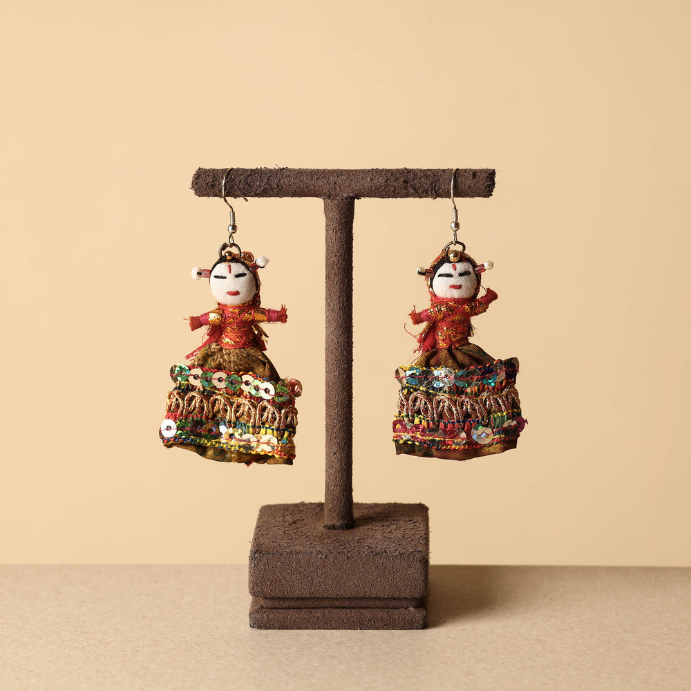 puppet handmade earrings