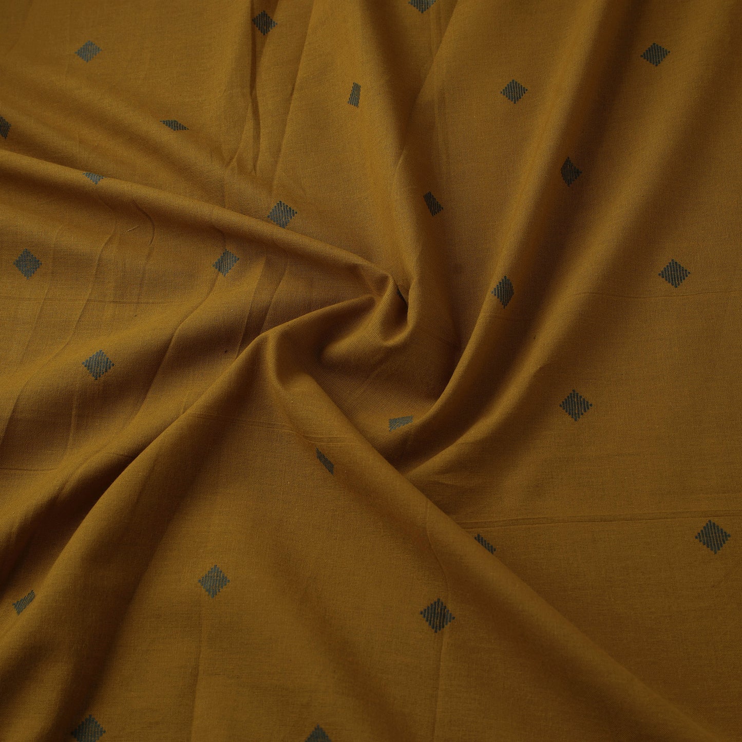 Yellow - Prewashed Cotton Jacquard Fabric 02