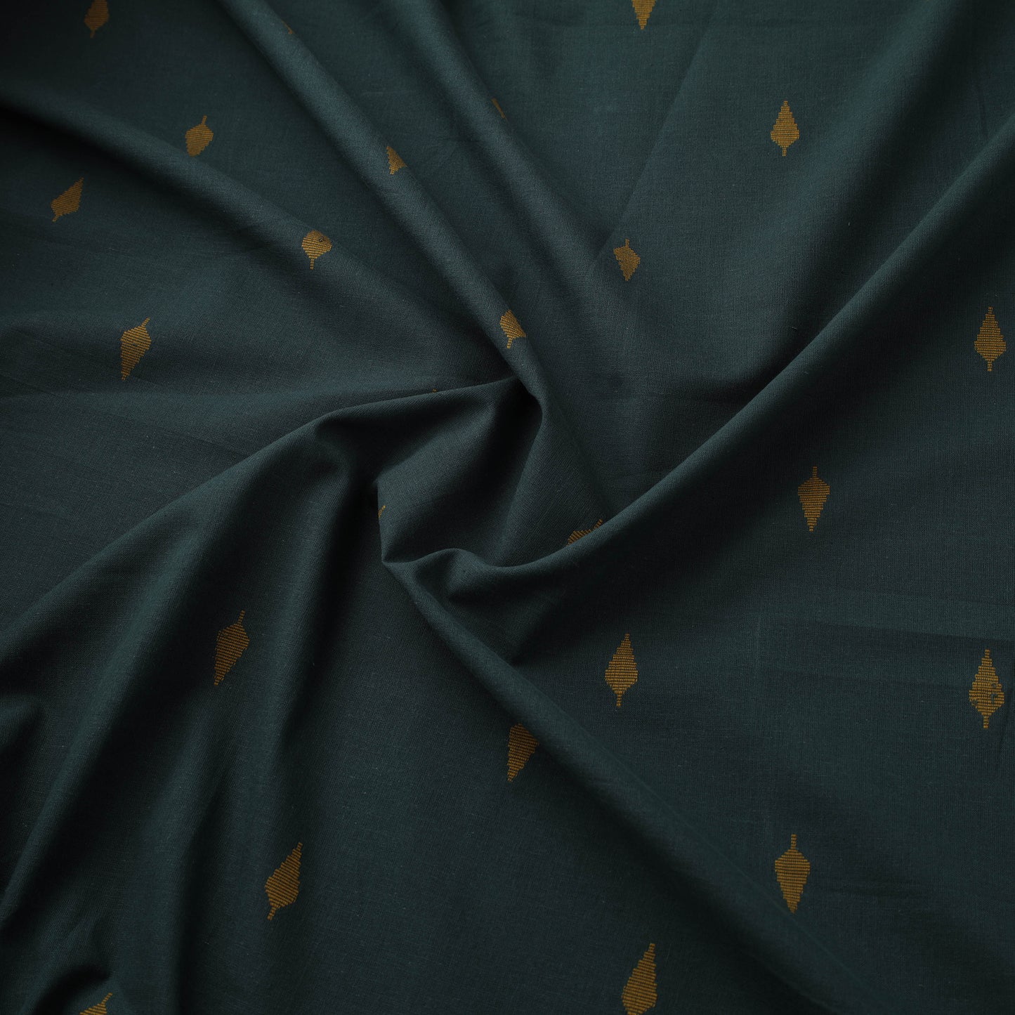 Green - Prewashed Cotton Jacquard Fabric 07