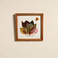 Tree Collage - Flower Art Work Wooden Wall Frame (12.5 x 10 in)