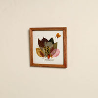 Tree Collage - Flower Art Work Wooden Wall Frame (12.5 x 10 in)