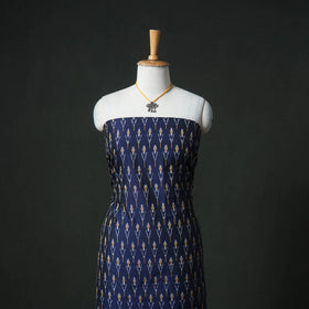 Pochampally ikat handloom mercerised cotton unstitched