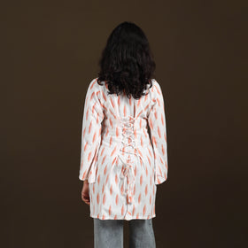 Pochampally Ikat Cotton Short Kurta for Women 63
