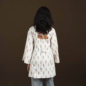 Pochampally Ikat Cotton Short Kurta for Women 58