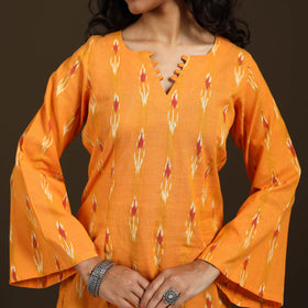 Pochampally Ikat Cotton Short Kurta for Women 60