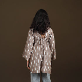 Pochampally Ikat Cotton Short Kurta for Women 54