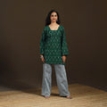 Pochampally Ikat Cotton Short Kurta for Women 51