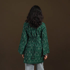 Pochampally Ikat Cotton Short Kurta for Women 51