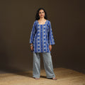 Pochampally Ikat Cotton Short Kurta for Women 49