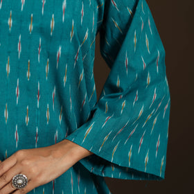 Pochampally Ikat Cotton Short Kurta for Women 55