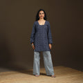 Pochampally Ikat Cotton Short Kurta for Women 52