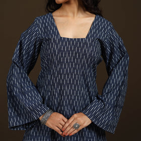 Pochampally Ikat Cotton Short Kurta for Women 52