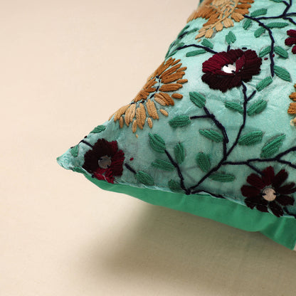 Phulkari Embroidery Cushion Cover