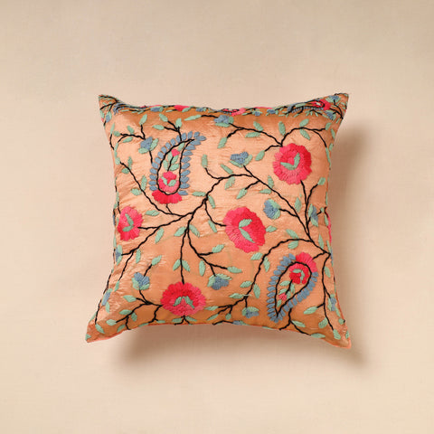 Phulkari Embroidery Cushion Cover