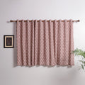 Pochampally Ikat Window Curtain (5 x 3 Feet) (Single Piece) 02