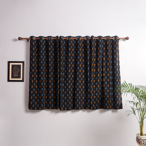 Pochampally ikat window curtain (5 x 3 feet) (single piece)