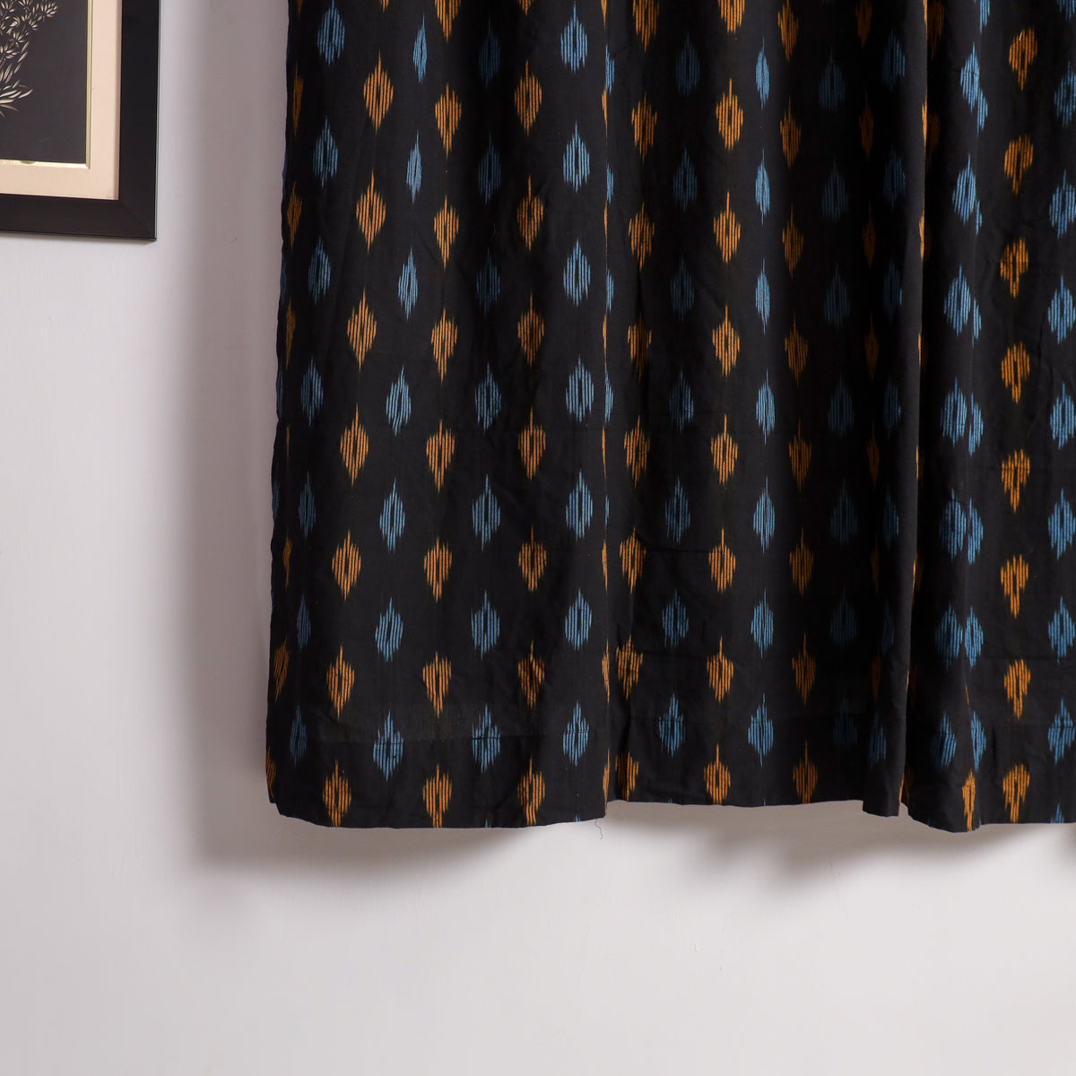 Pochampally ikat window curtain (5 x 3 feet) (single piece)