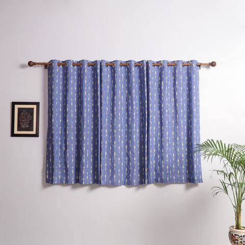 Pochampally Ikat Window Curtain (5 x 3 Feet) (Single Piece) 04