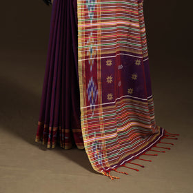 Phulia Jamdani Pure Handloom Cotton Saree with Tassels (Count 84/40) 07
