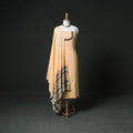 Kutch Bhujodi Handwoven Kala Cotton Unstitched Dress Material: Kurta, Bottom with Dupatta 06
