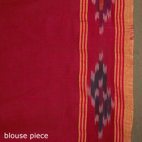 Phulia Jamdani Pure Handloom Cotton Saree with Tassels (Count 84/40) 08