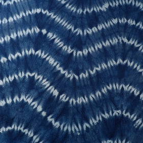  Blue Tie & Dye Pure Cotton Shibori Fabric 