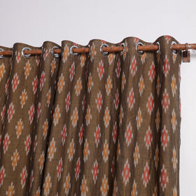 Pochampally Ikat Window Curtain (5 x 3 Feet) (Single Piece) 06