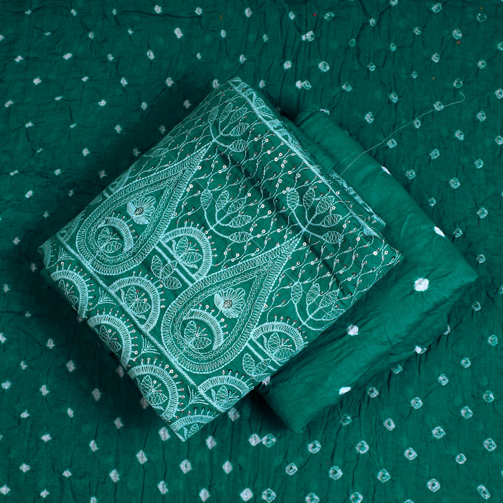 Bandhani kurta Material