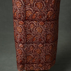 Patchwork Kalamkari Block Print Cotton Unstitched Kurta Material (2.5m) 02