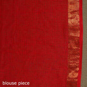 Phulia Jamdani Pure Handloom Cotton Saree with Tassels (Count 84/40) 11