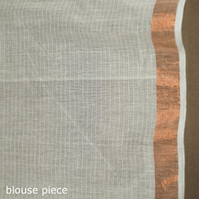 Phulia Jamdani Pure Handloom Cotton Saree with Tassels (Count 84/40) 12