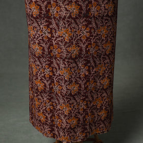 Patchwork Kalamkari Block Print Cotton Unstitched Kurta Material (2.5m) 05