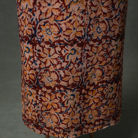 Patchwork Kalamkari Block Print Cotton Unstitched Kurta Material (2.5m) 06