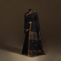 Phulia Jamdani Pure Handloom Cotton Saree with Tassels (Count 84/40) 14